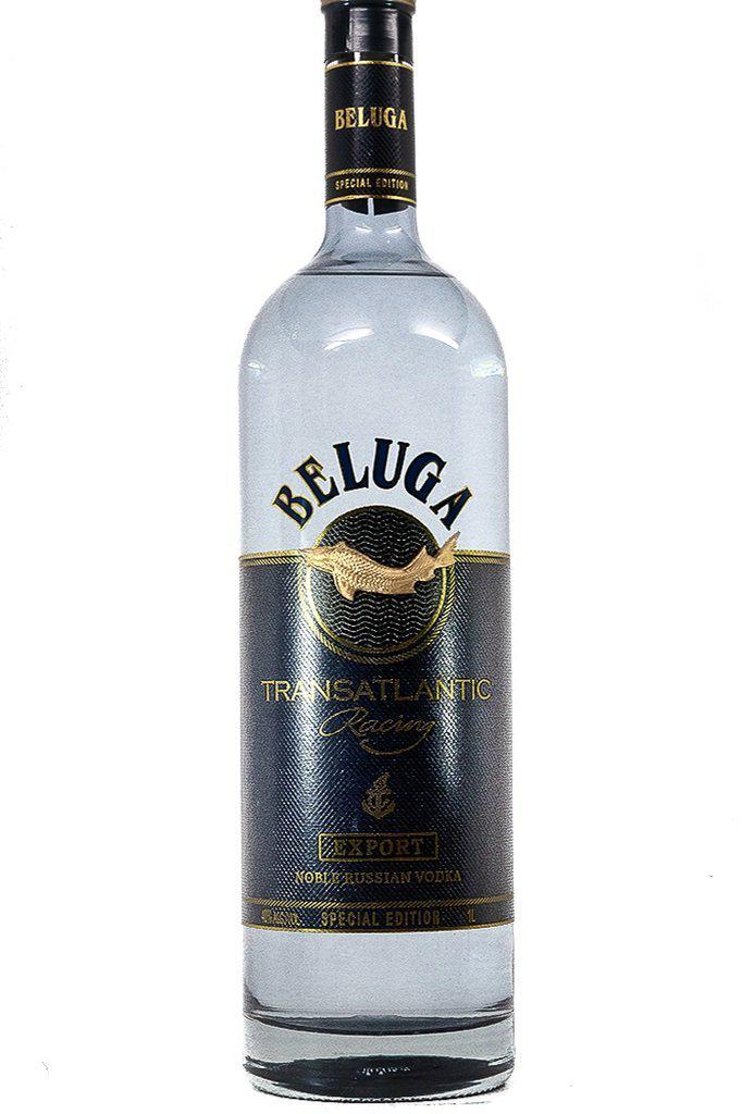 Bottle of Beluga Noble Russian Vodka-Spirits-Flatiron SF