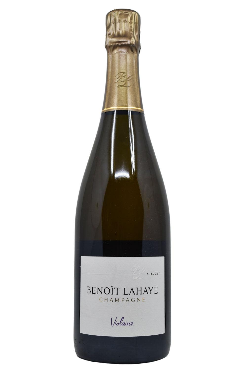 Bottle of Benoit Lahaye Champagne Brut Violaine NV-Sparkling Wine-Flatiron SF
