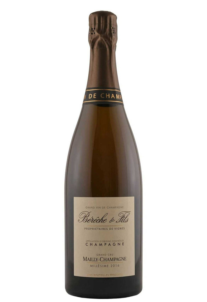Bottle of Bereche et Fils Champagne Grand Cru Mailly 2016-Sparkling Wine-Flatiron SF