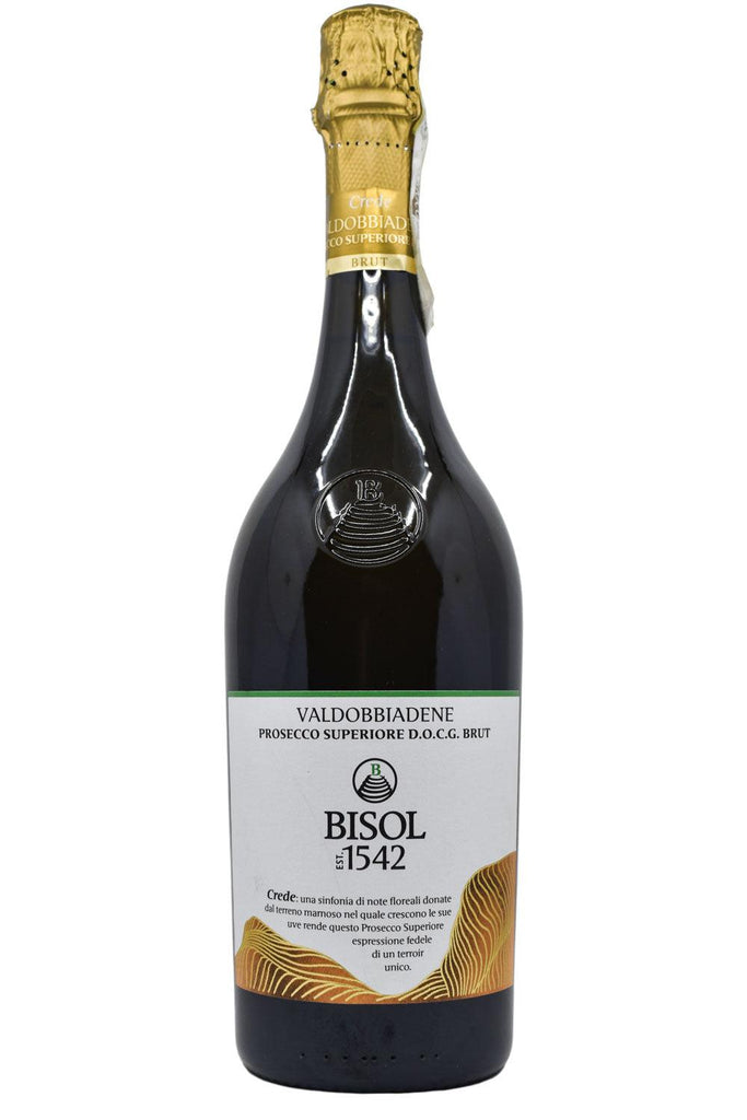 Bottle of Bisol Crede Prosecco Superiore di Valdobbiadene Brut 2020-Sparkling Wine-Flatiron SF