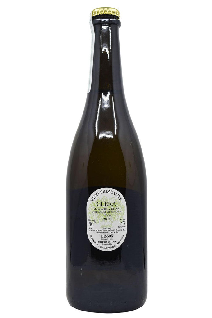 Bottle of Bisson Vino Frizzante Trevigiana Bianco delle Venezie 2021-Sparkling Wine-Flatiron SF