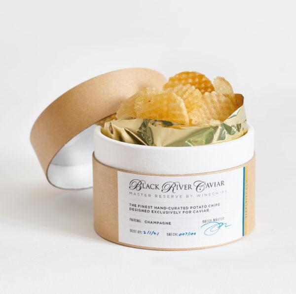 Bottle of Black River - Gourmet Caviar Chips-Grocery-Flatiron SF