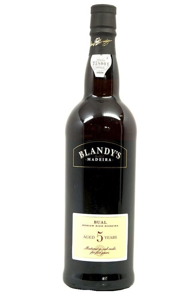 Bottle of Blandy's Bual Madeira 5 Year Old NV-Fortified Wine-Flatiron SF