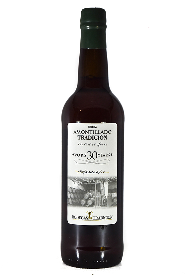 Bottle of Bodegas Tradicion Amontillado VORS-Fortified Wine-Flatiron SF