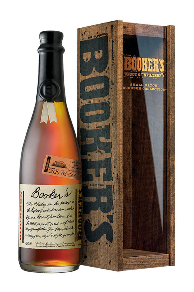 Bottle of Booker's Pigskin Batch Bourbon-Spirits-Flatiron SF