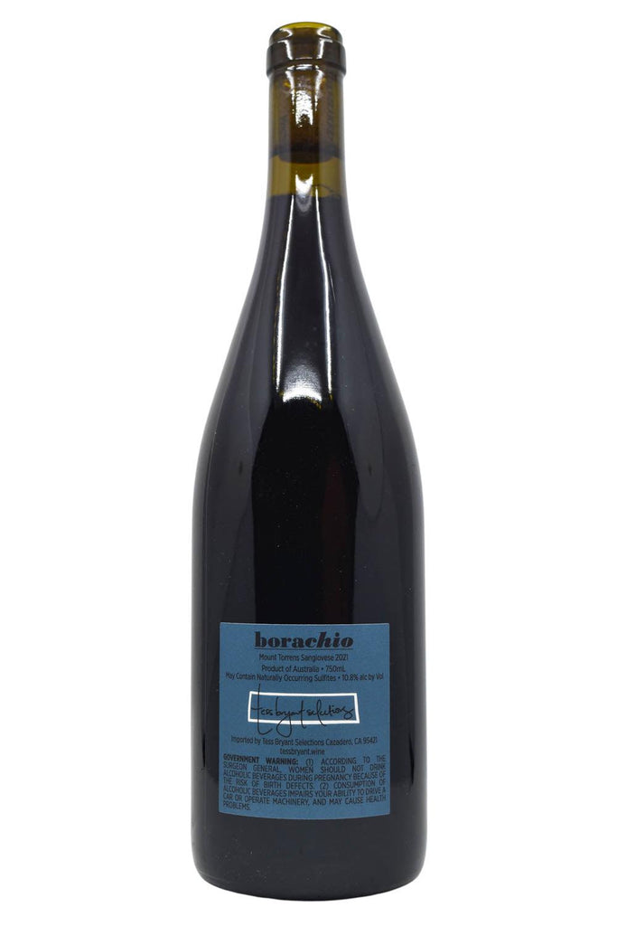 Bottle of Borachio Adelaide Hills Sangiovese 2021-Red Wine-Flatiron SF