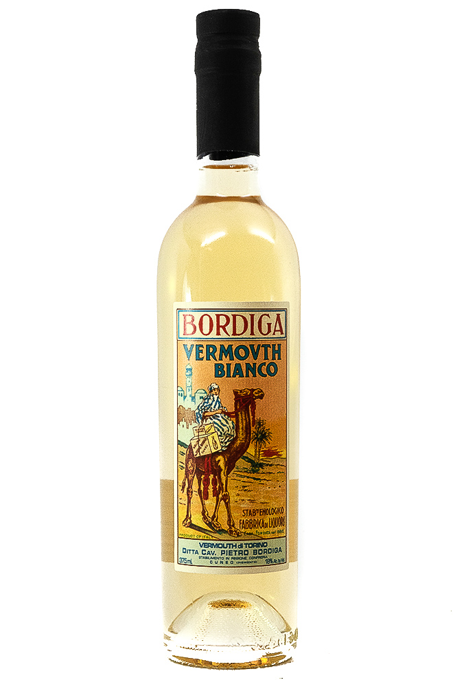 Bottle of Bordiga Bianco Vermouth (375ml)-Fortified Wine-Flatiron SF