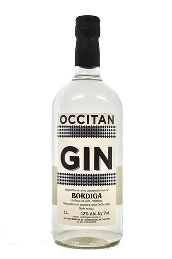 Bottle of Bordiga Occitan Gin (1L)-Spirits-Flatiron SF