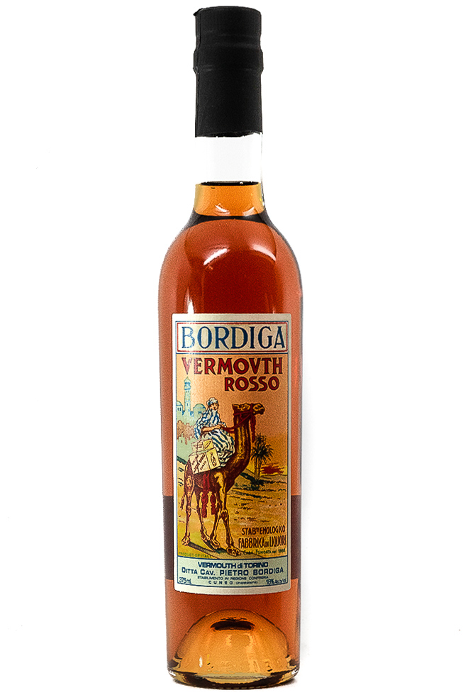 Bottle of Bordiga Rosso Vermouth (375ml)-Fortified Wine-Flatiron SF