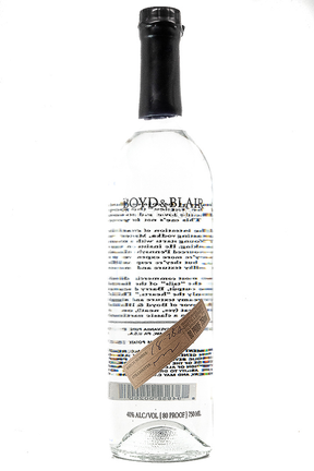 Bottle of Boyd & Blair Potato Vodka-Spirits-Flatiron SF