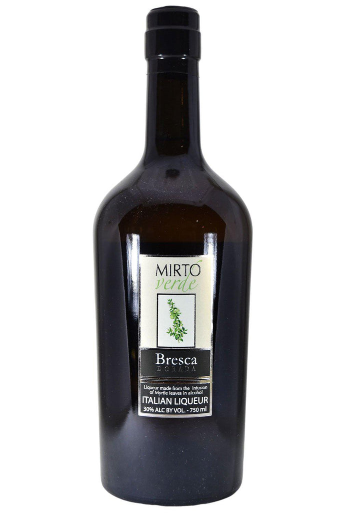 Bottle of Bresca Dorada Mirto Verde-Spirits-Flatiron SF