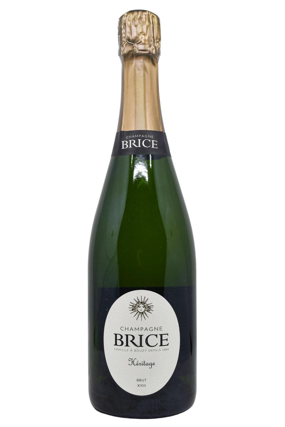 Bottle of Brice Champagne Brut Heritage XVIII NV-Sparkling Wine-Flatiron SF