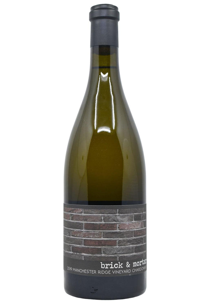 Bottle of Brick & Mortar Mendocino Chardonnay Manchester Ridge Vineyard 2019-White Wine-Flatiron SF