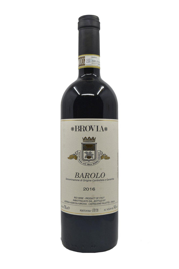 Bottle of Brovia Barolo 2016-Red Wine-Flatiron SF