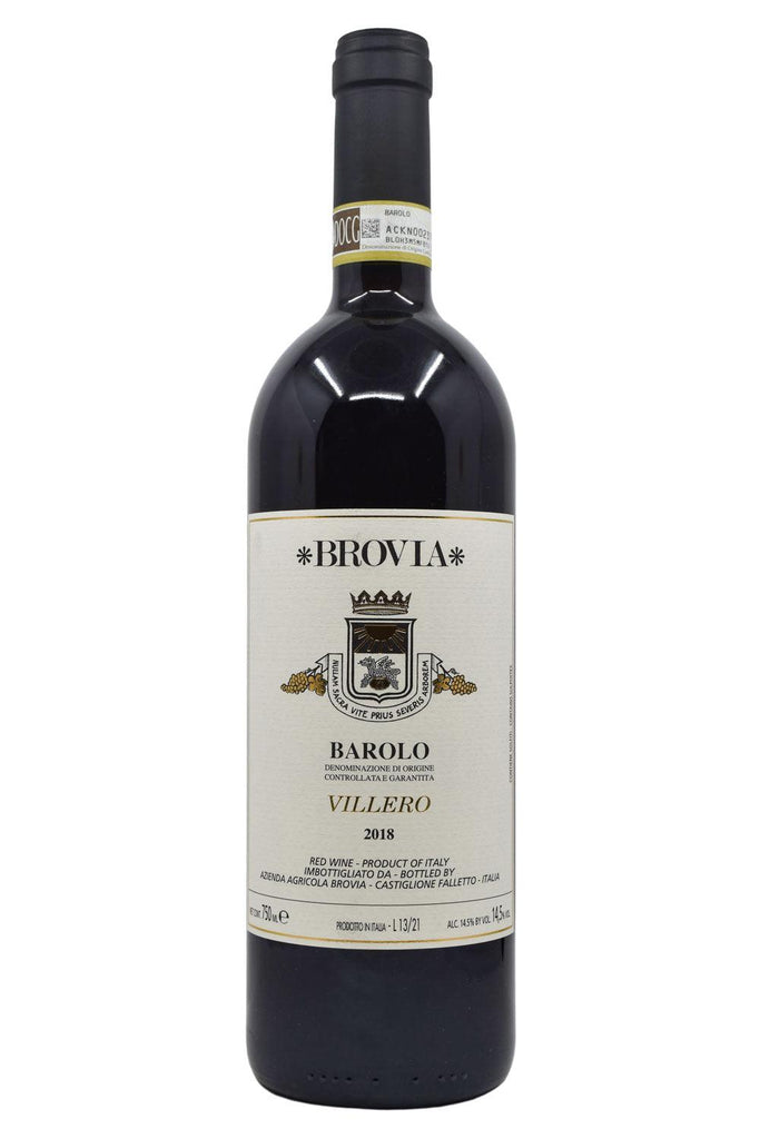 Bottle of Brovia Barolo Villero 2018-Red Wine-Flatiron SF