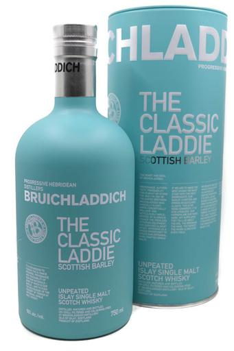 Bottle of Bruichladdich Classic Laddie Scottish Barley Single Malt Scotch-Spirits-Flatiron SF
