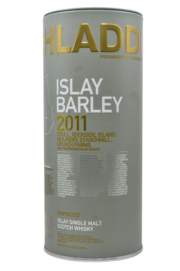 Bottle of Bruichladdich Islay Barley Unpeated Single Malt Scotch 2011-Spirits-Flatiron SF