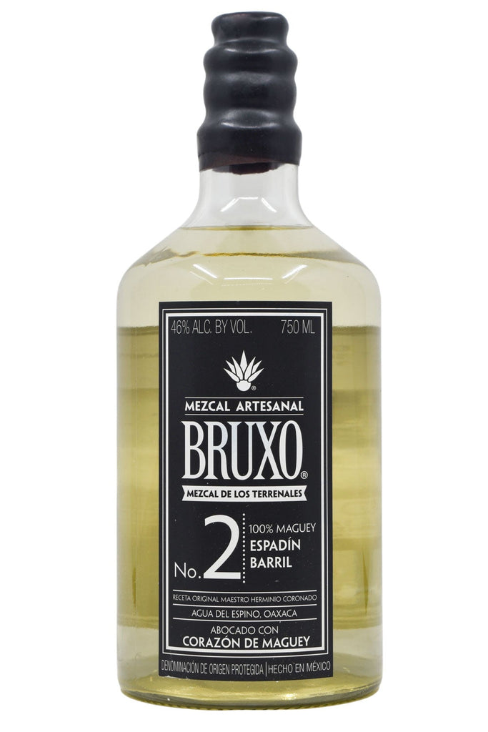 Bottle of Bruxo Mezcal No. 2 Espadin Barril Cuiche-Spirits-Flatiron SF