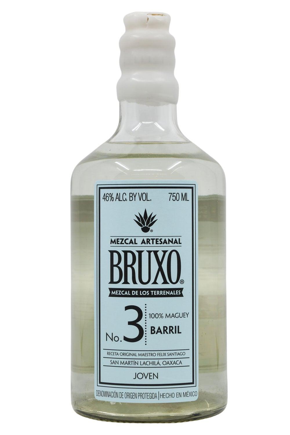 Bottle of Bruxo Mezcal No. 3 Barril Joven-Spirits-Flatiron SF