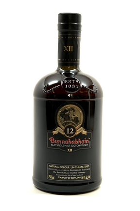 Bottle of Bunnahabhain 12 Year Single Malt-Spirits-Flatiron SF