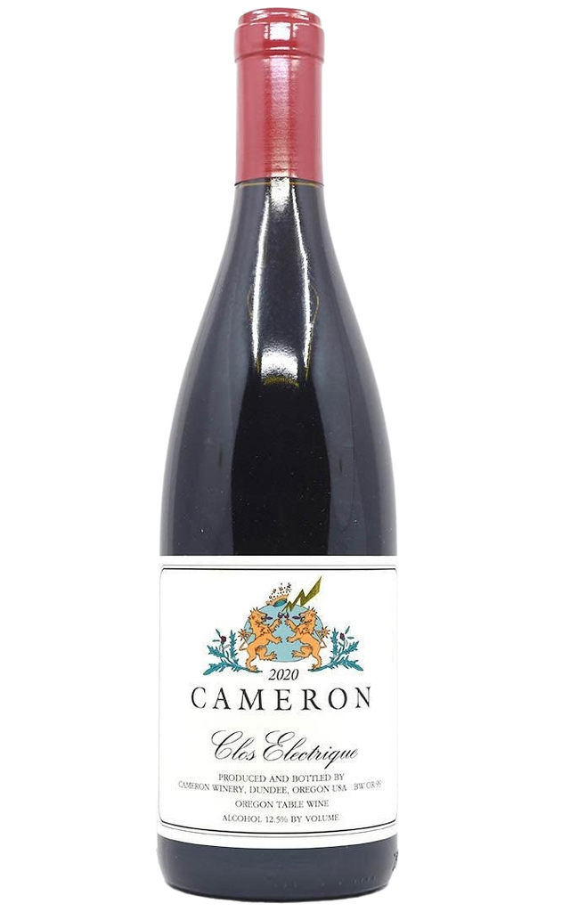 Bottle of Cameron Winery Clos Electrique Rouge 2020-Red Wine-Flatiron SF