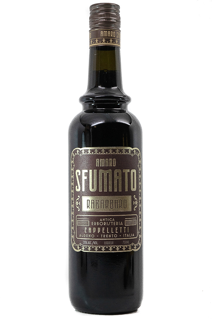 Bottle of Cappelletti Amaro Sfumato Rabarbaro Amaro Liqueur-Spirits-Flatiron SF