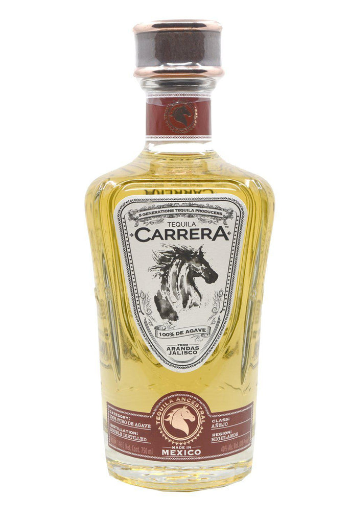 Bottle of Carrera Tequila Anejo-Spirits-Flatiron SF