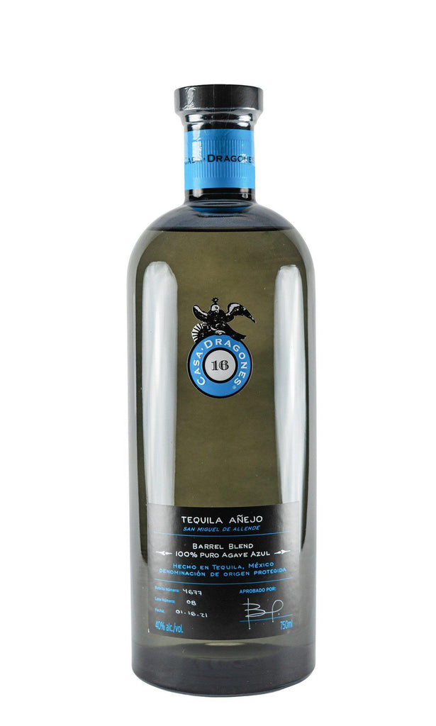 Bottle of Casa Dragones Tequila Anejo Barrel Blend-Spirits-Flatiron SF