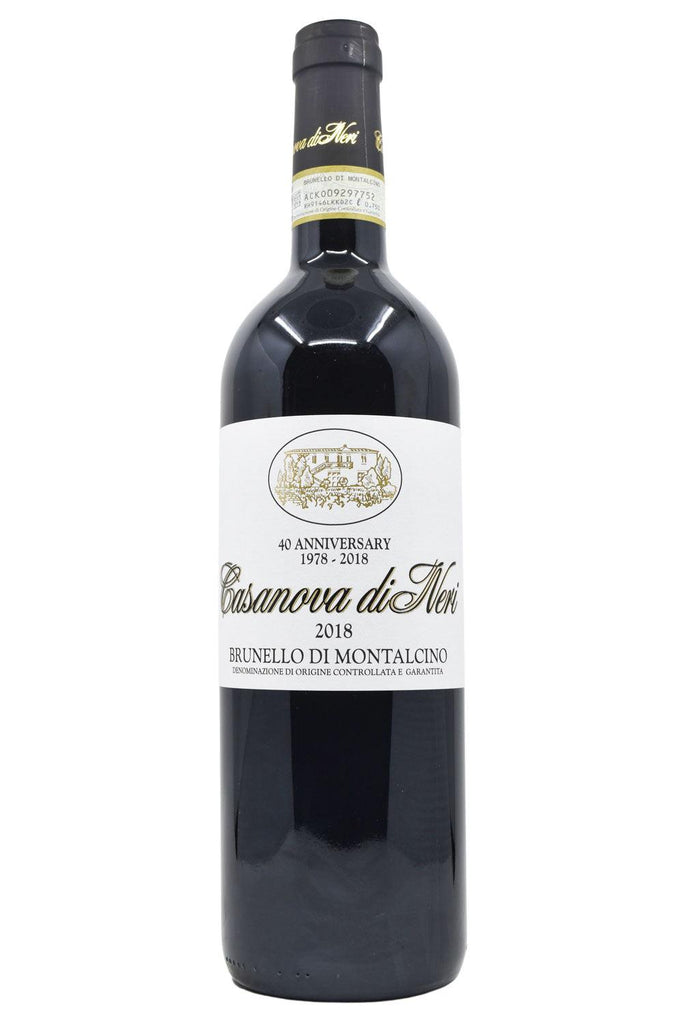 Bottle of Casanova di Neri Brunello di Montalcino White Label 2018-Red Wine-Flatiron SF