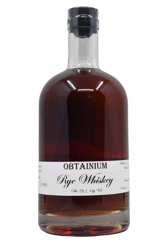 Bottle of Cat's Eye Distillery Obtainium 5 Year Rye Whiskey 56.1% ABV-Spirits-Flatiron SF