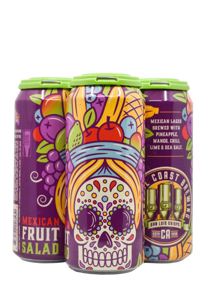 Bottle of Central Coast Brewing Mexican Fruit Salad Lager 4pk-Beer-Flatiron SF