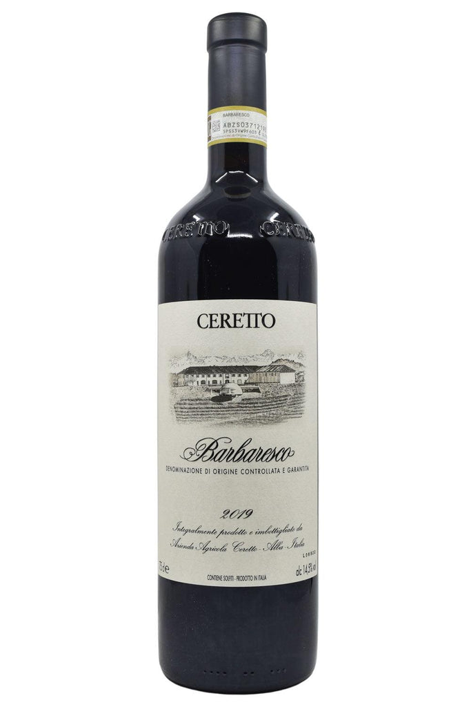 Bottle of Ceretto Barbaresco 2019-Red Wine-Flatiron SF