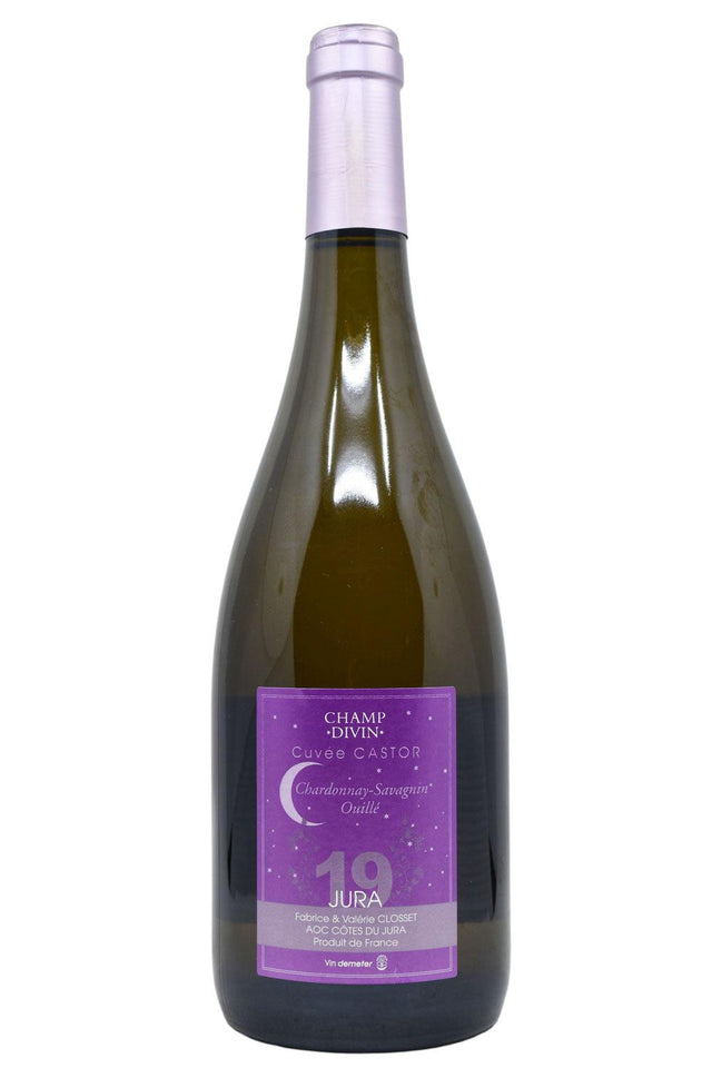 Bottle of Champ Divin Cotes du Jura Castor 2019-White Wine-Flatiron SF