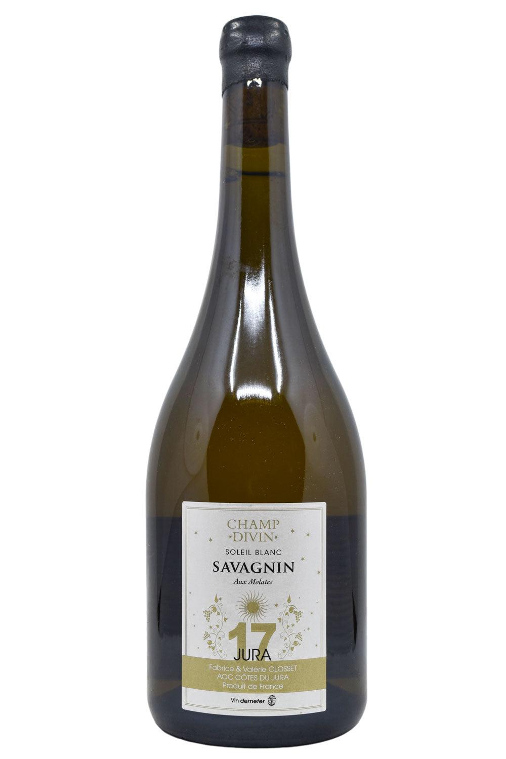 Champ Divin Cotes du Jura Savagnin Soleil Blanc Aux Molates 2017