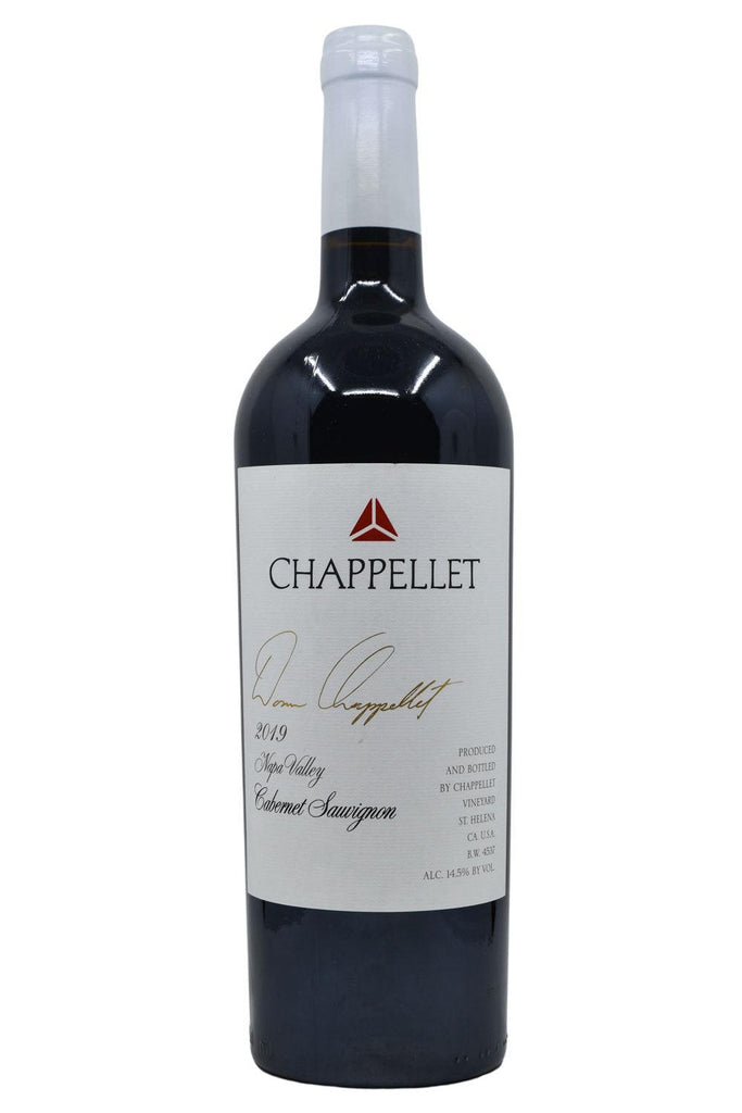 Bottle of Chappellet Napa Valley Cabernet Sauvignon Signature 2019-Red Wine-Flatiron SF