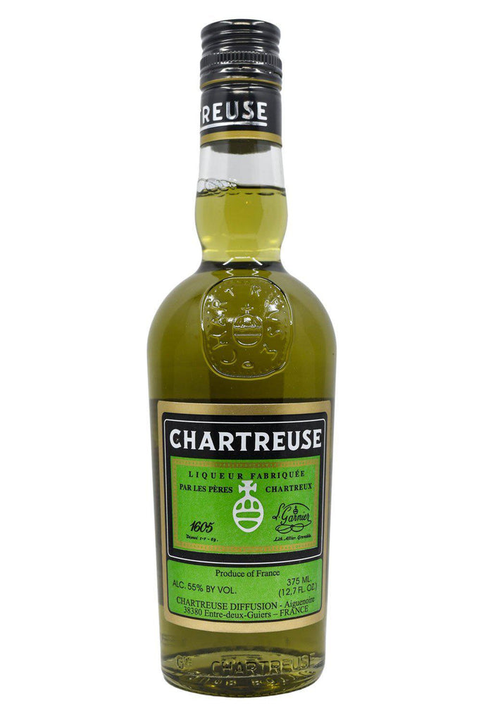 Bottle of Chartreuse Green (375ml)-Spirits-Flatiron SF