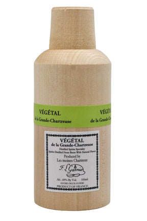 Bottle of Chartreuse Vegetal De La Grande Chartreuse Liqueur (100ml)-Spirits-Flatiron SF