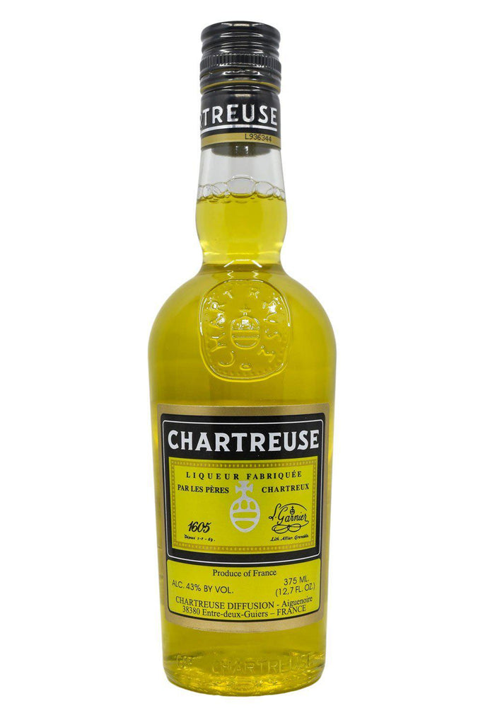 Bottle of Chartreuse Yellow (375ml)-Spirits-Flatiron SF