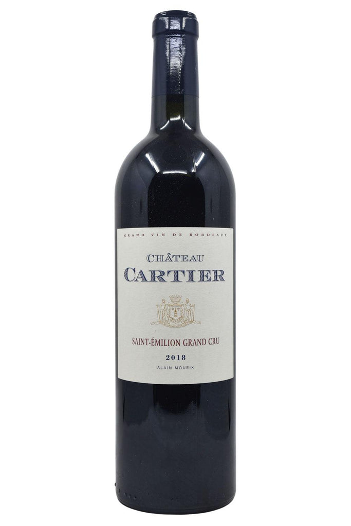 Bottle of Chateau Cartier Saint-Emilion 2018-Red Wine-Flatiron SF