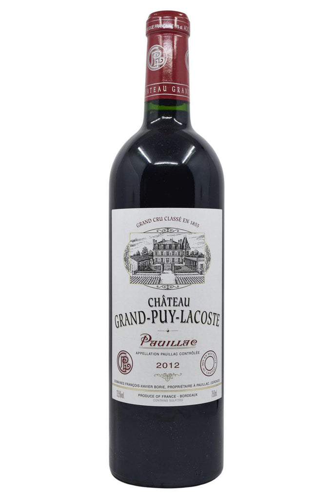 Bottle of Chateau Grand-Puy-Lacoste Pauillac 2012-Red Wine-Flatiron SF