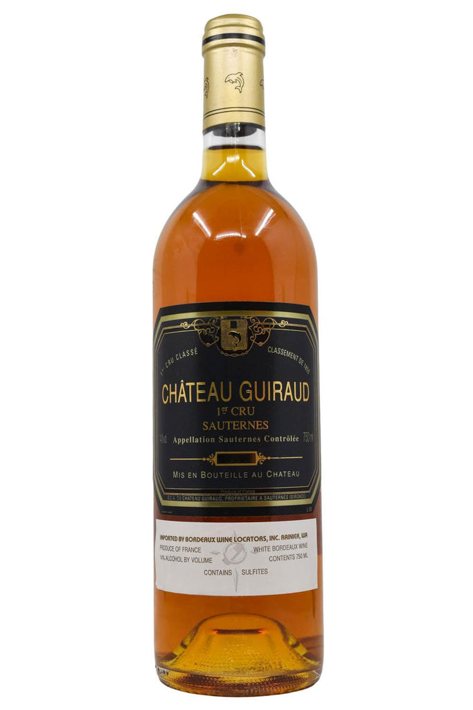 Bottle of Chateau Guiraud Sauternes 1990-Dessert Wine-Flatiron SF