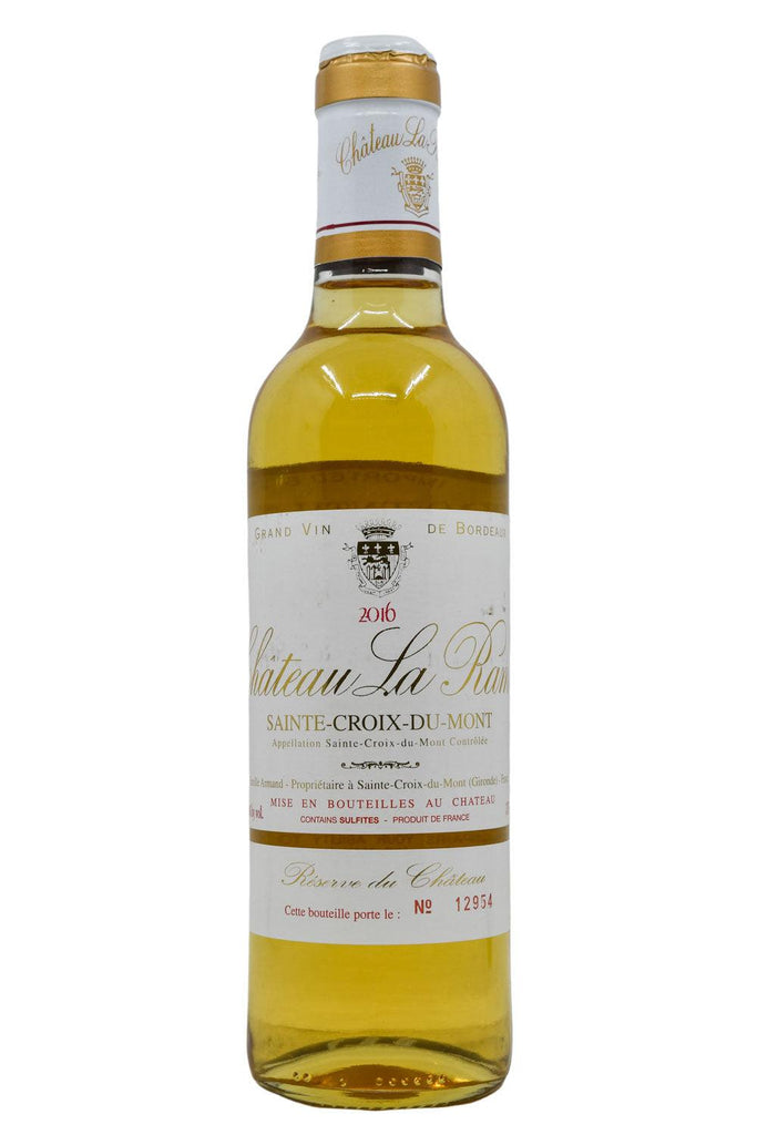 Bottle of Chateau La Rame Sainte-Croix-du-Mont Reserve du Chateau 2016 (375ml)-Dessert Wine-Flatiron SF