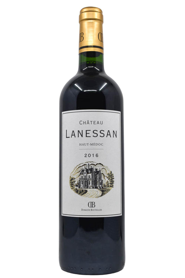 Bottle of Chateau Lanessan Haut-Medoc 2016-Red Wine-Flatiron SF