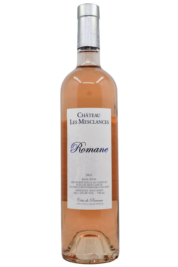 Bottle of Chateau Les Mesclances Romane Cotes de Provence Rose 2021-Rosé Wine-Flatiron SF