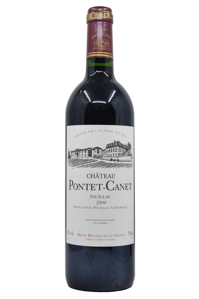 Bottle of Chateau Pontet-Canet Pauillac 2000-Red Wine-Flatiron SF