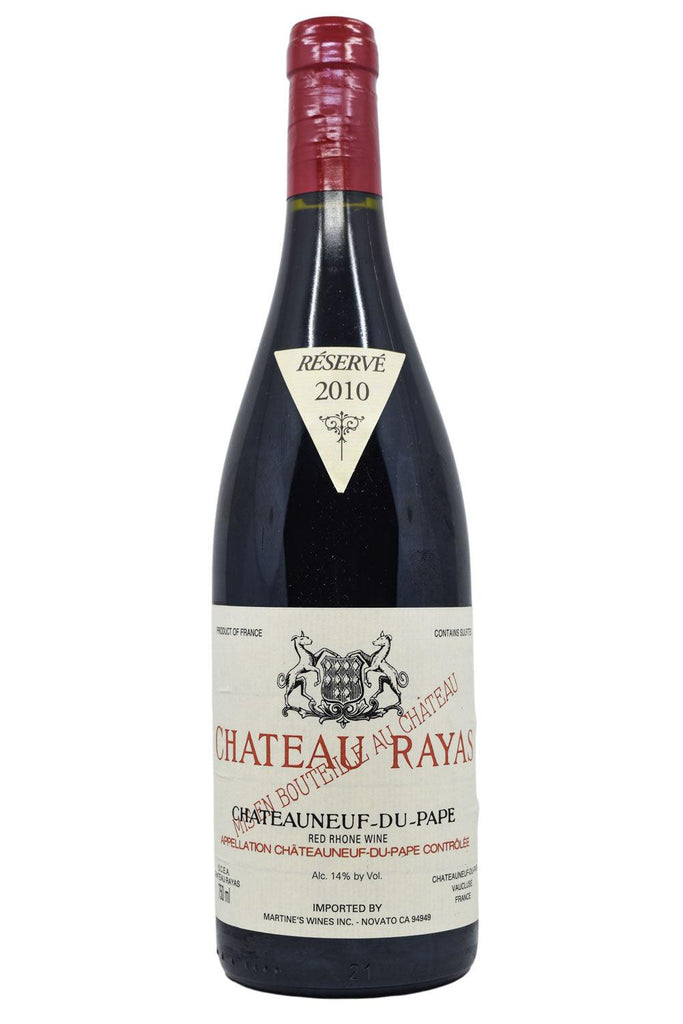 Bottle of Chateau Rayas Chateauneuf-du-Pape Reserve 2010-Red Wine-Flatiron SF