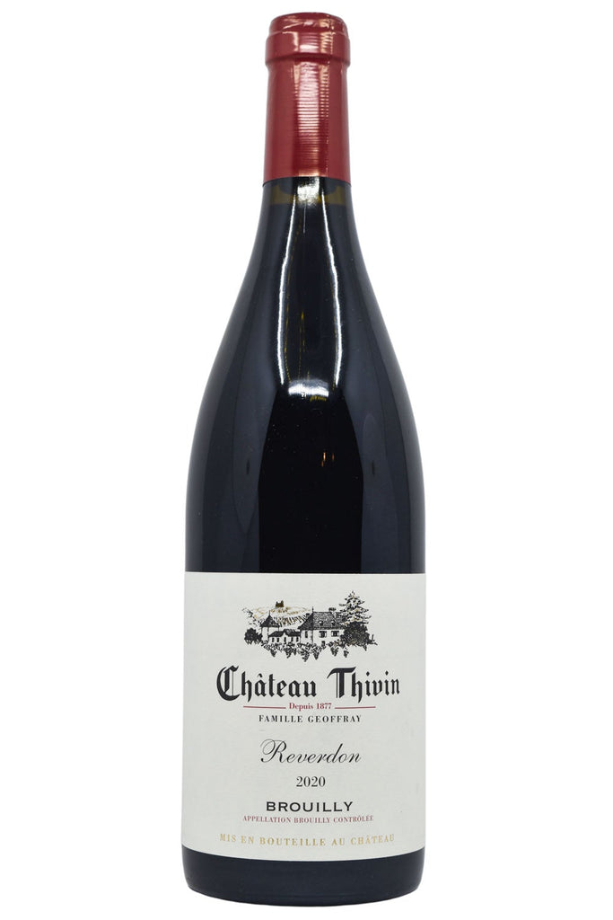 Bottle of Chateau Thivin Brouilly Reverdon 2020-Red Wine-Flatiron SF