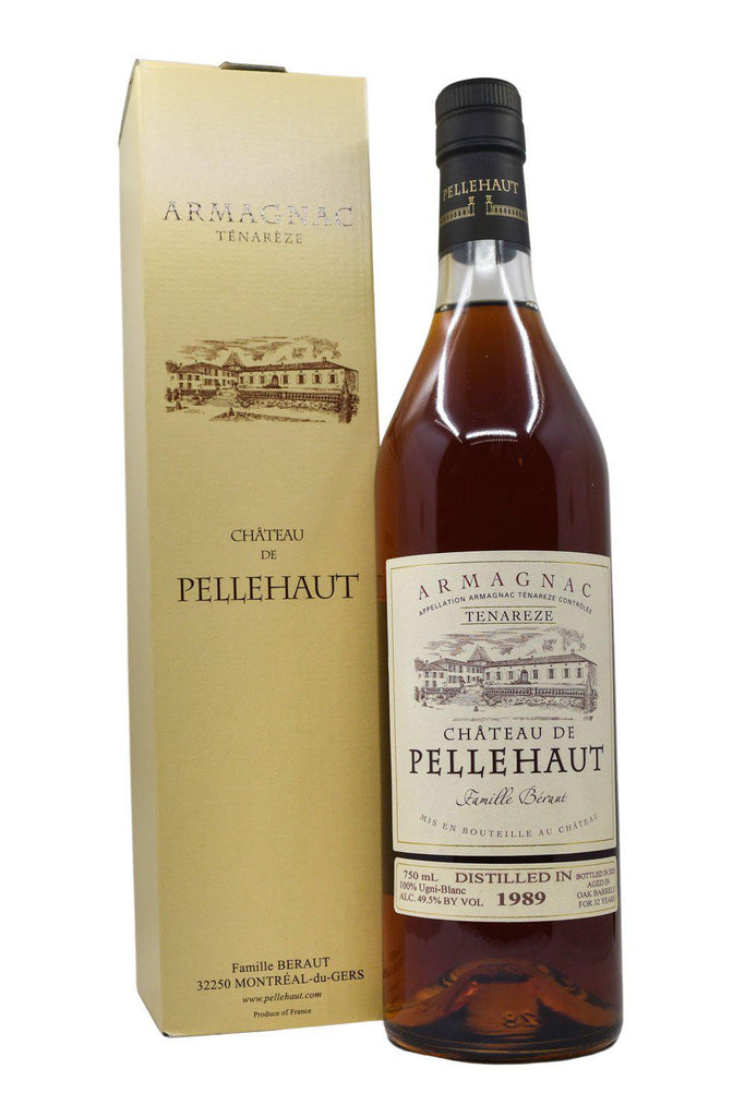 Bottle of Chateau de Pellehaut Tenareze 1989 Vintage Armagnac-Spirits-Flatiron SF