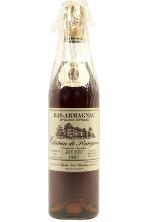 Bottle of Chateau de Ravignan Bas-Armagnac 1985-Spirits-Flatiron SF