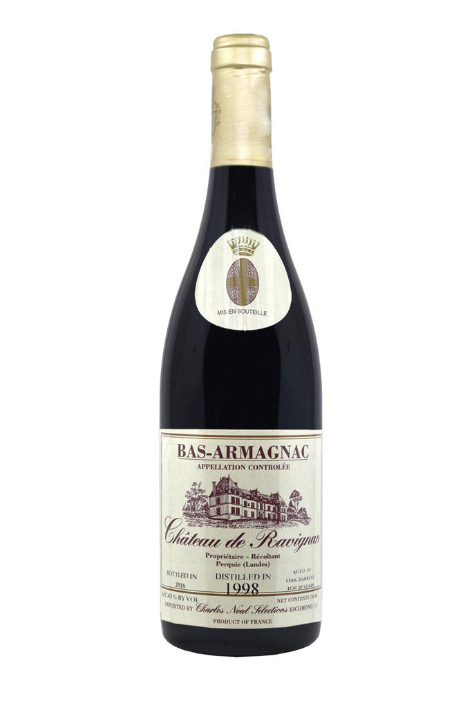 Bottle of Chateau de Ravignan Bas-Armagnac 1998-Spirits-Flatiron SF